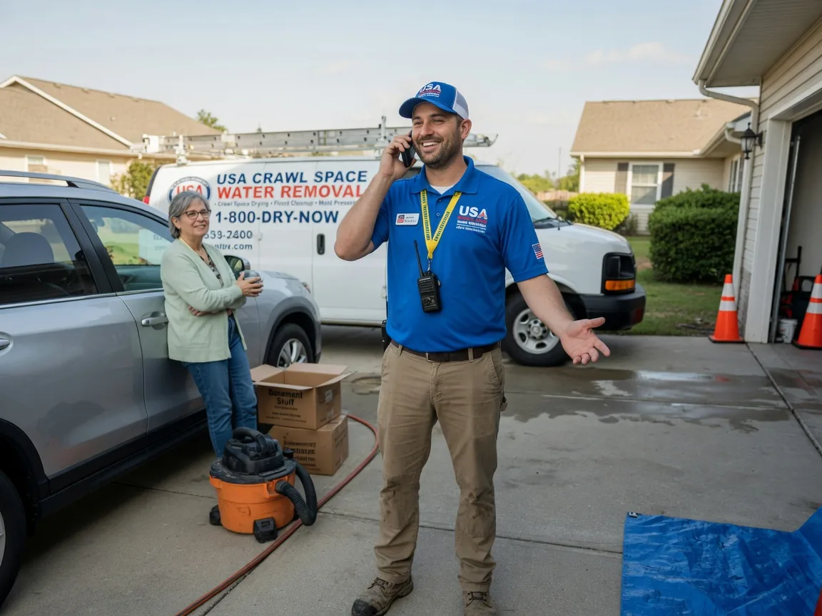 Crawl Space Water Removal Dumfries, VA FAQs